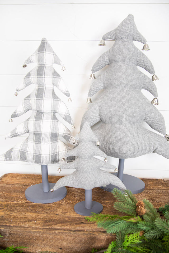 Fabric Christmas Tree - Set of 3