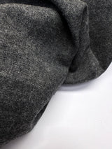 Wool Cotton Tweed Gray Shade