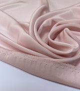 Pink Polyamide Crepe Fabric