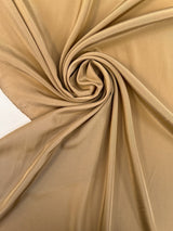 Polyester Crepe Beige Fabric