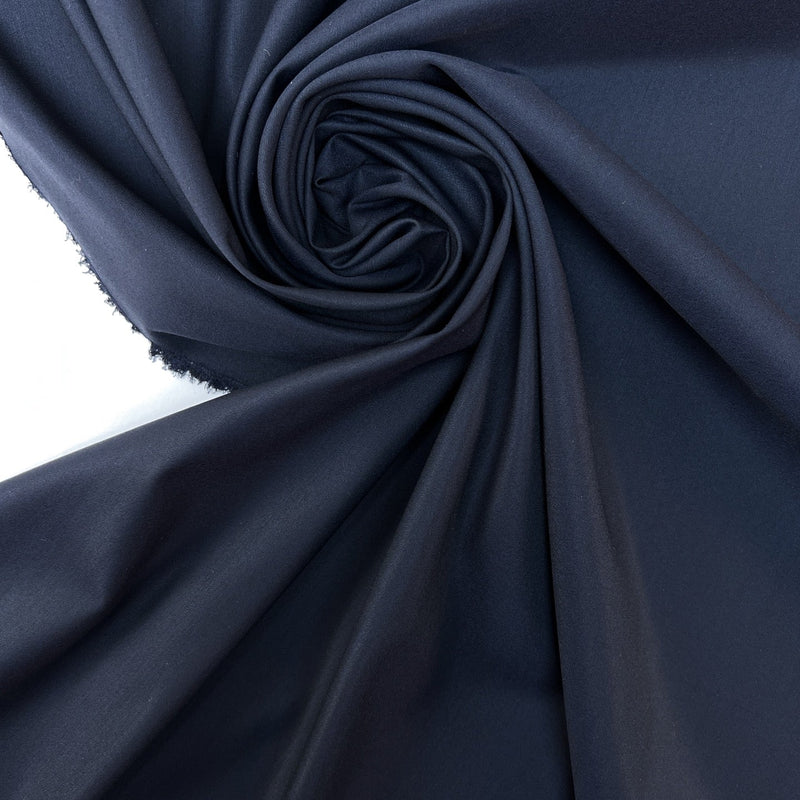 Blue Wool Blend Twill