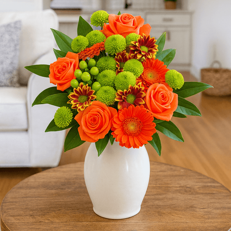 8 Old Crow Flower Bouquets Fresh Fall Arrangement Set
