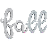Fall Script Letters Kit Foil Balloon