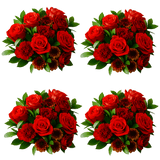 Autumn Straw Hat Flower Bouquet Fresh Mixed Arrangement