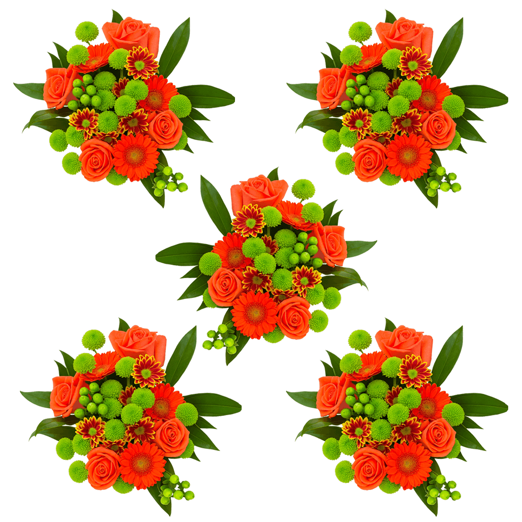 16 Old Crow Flower Bouquets Fresh Fall Arrangement Set