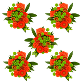 16 Old Crow Flower Bouquets Fresh Fall Arrangement Set