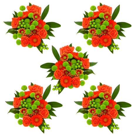 16 Old Crow Flower Bouquets Fresh Fall Arrangement Set