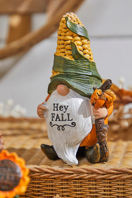 5" Resin Harvest Gnome Figurine