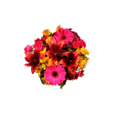 Purple Fall Flower Arrangements Fresh Bouquet Set