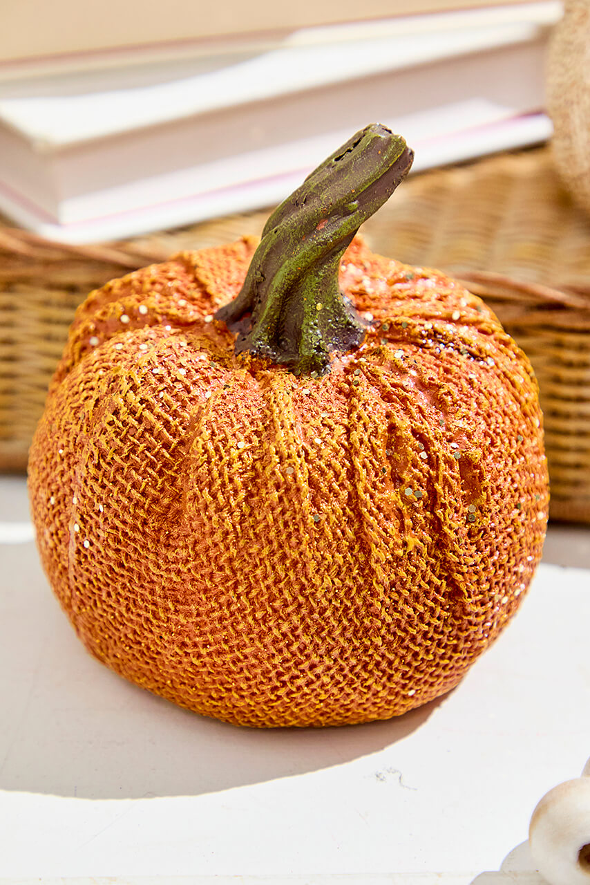 4" Resin Harvest Pumpkin