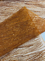 Fashion Glitter Design On A Mesh Lace Polyester Fabric - Glitter Mesh Lace, 54" Width, 36" Length (1 Yard)