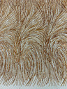 Fashion Glitter Design On A Mesh Lace Polyester Fabric - Glitter Mesh Lace, 54" Width, 36" Length (1 Yard)