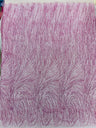Fashion Glitter Design On A Mesh Lace Polyester Fabric - Glitter Mesh Lace, 54" Width, 36" Length (1 Yard)