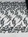 Fashion Beaded Vine Lace Polyester Fabric - Beaded Vine Pattern, 54" Width (1 Yard)