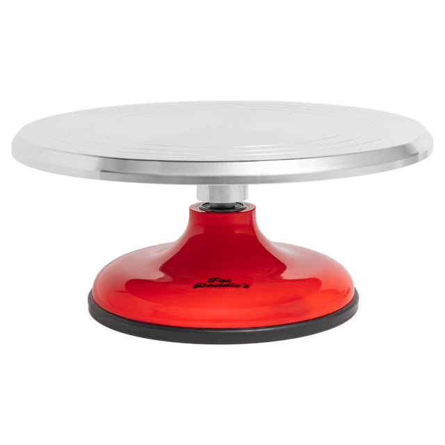 Fat Daddio's Aluminum Cake Decorating Turntable, 12" x 5" High