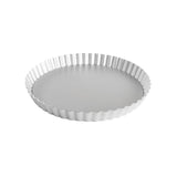 Fat Daddios Fluted Tart Pan with Removable Bottom, 9.5" Diameter x 1" Deep