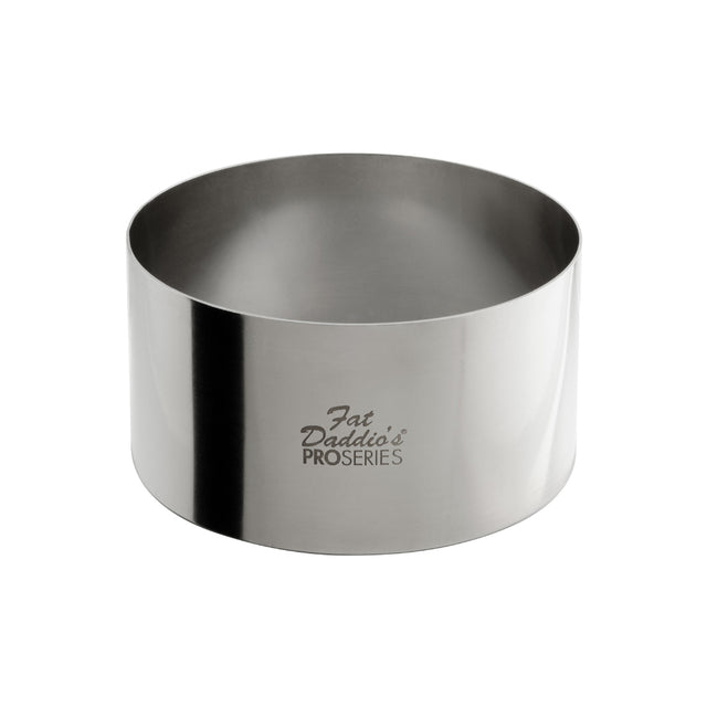 Fat Daddio's SSRD-4020 Stainless Steel Cake Ring, 4" x 2" High