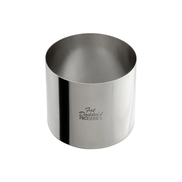 Fat Daddio's Stainless Steel Round Cake Ring, 3-1/2" x 3" High