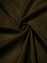 Faux Suede Polyester Fabric - Solid, 58" Width (1 Yard)