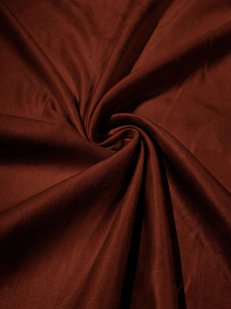 Faux Suede Polyester Fabric - Solid, 58" Width (1 Yard)