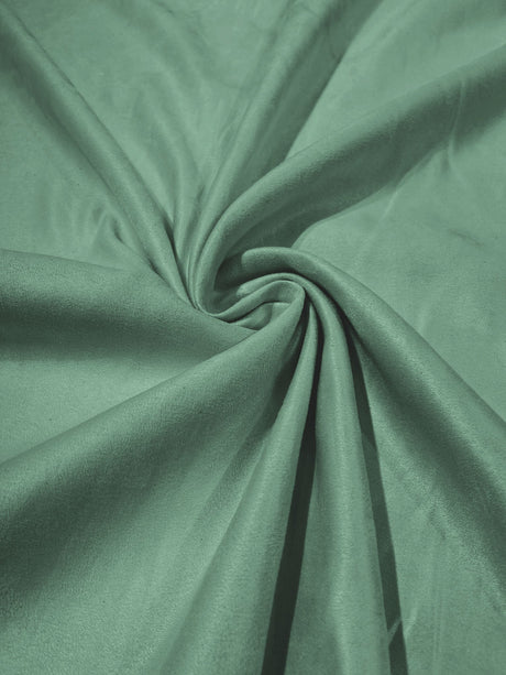 Faux Suede Polyester Fabric - Solid, 58" Width (1 Yard)