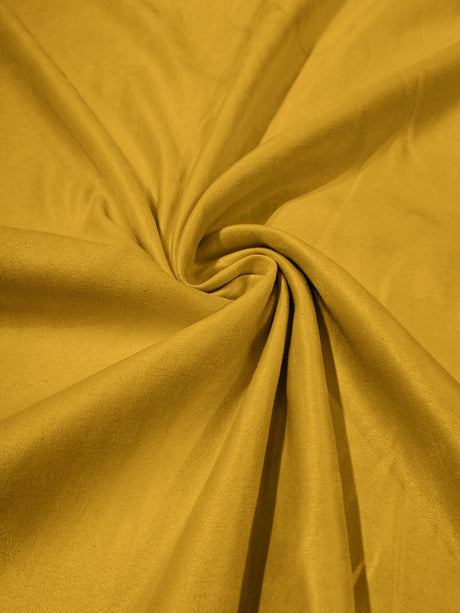 Faux Suede Polyester Fabric - Solid, 58" Width (1 Yard)