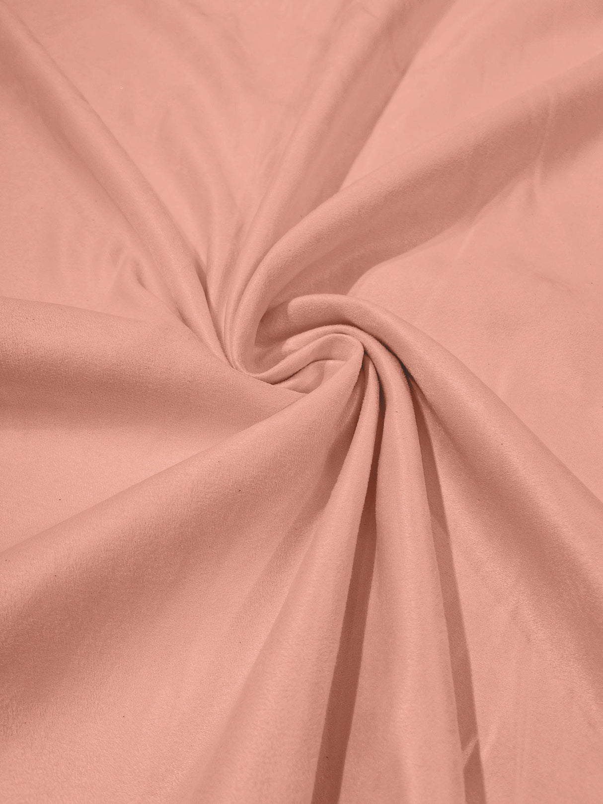 Faux Suede Polyester Fabric - Solid, 58" Width (1 Yard)