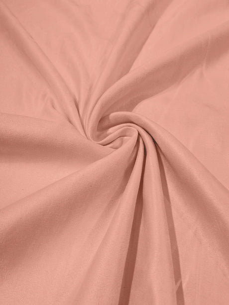 Faux Suede Polyester Fabric - Solid, 58" Width (1 Yard)