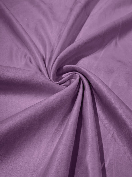 Faux Suede Polyester Fabric - Solid, 58" Width (1 Yard)