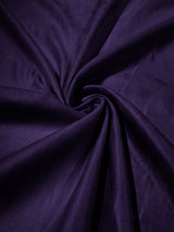 Faux Suede Polyester Fabric - Solid, 58" Width (1 Yard)