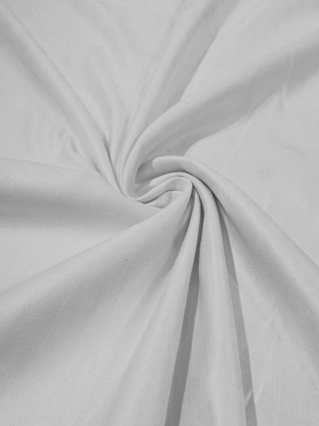 Faux Suede Polyester Fabric - Solid, 58" Width (1 Yard)