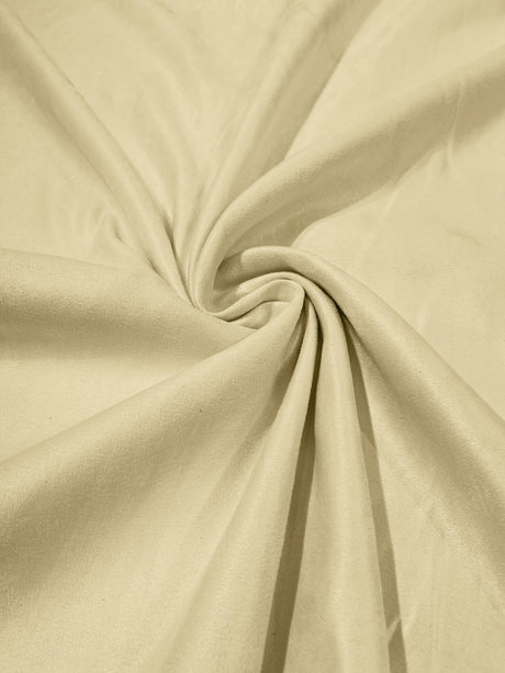 Faux Suede Polyester Fabric - Solid, 58" Width (1 Yard)