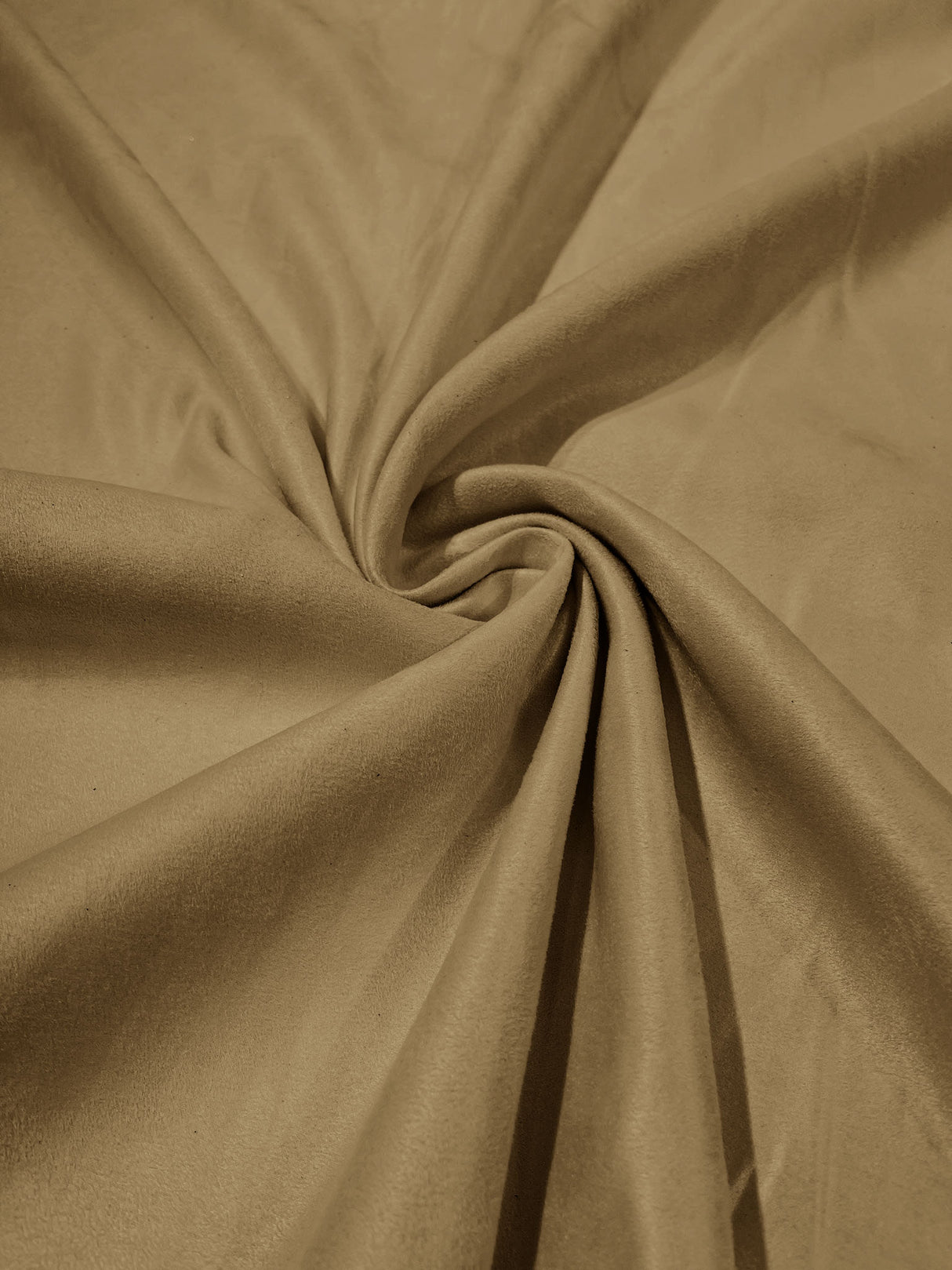 Faux Suede Polyester Fabric - Solid, 58" Width (1 Yard)