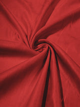 Faux Suede Polyester Fabric - Solid, 58" Width (1 Yard)