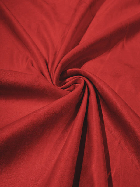 Faux Suede Polyester Fabric - Solid, 58" Width (1 Yard)