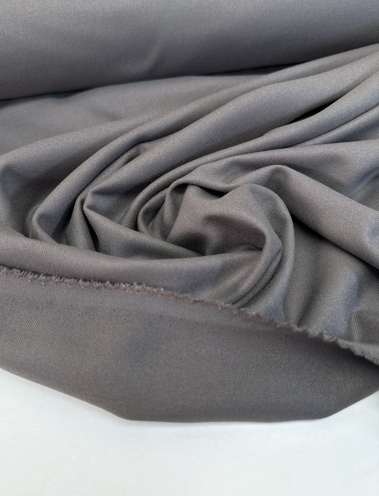 Polyester Viscose Stretch Knit Gray