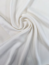Cotton Crepe Fabric White