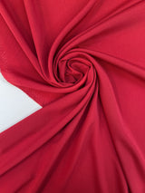 Polyester Crepe Fabric Red Shade