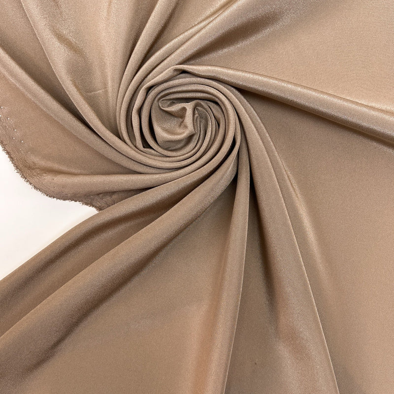 Polyester Crepe Beige Lightweight