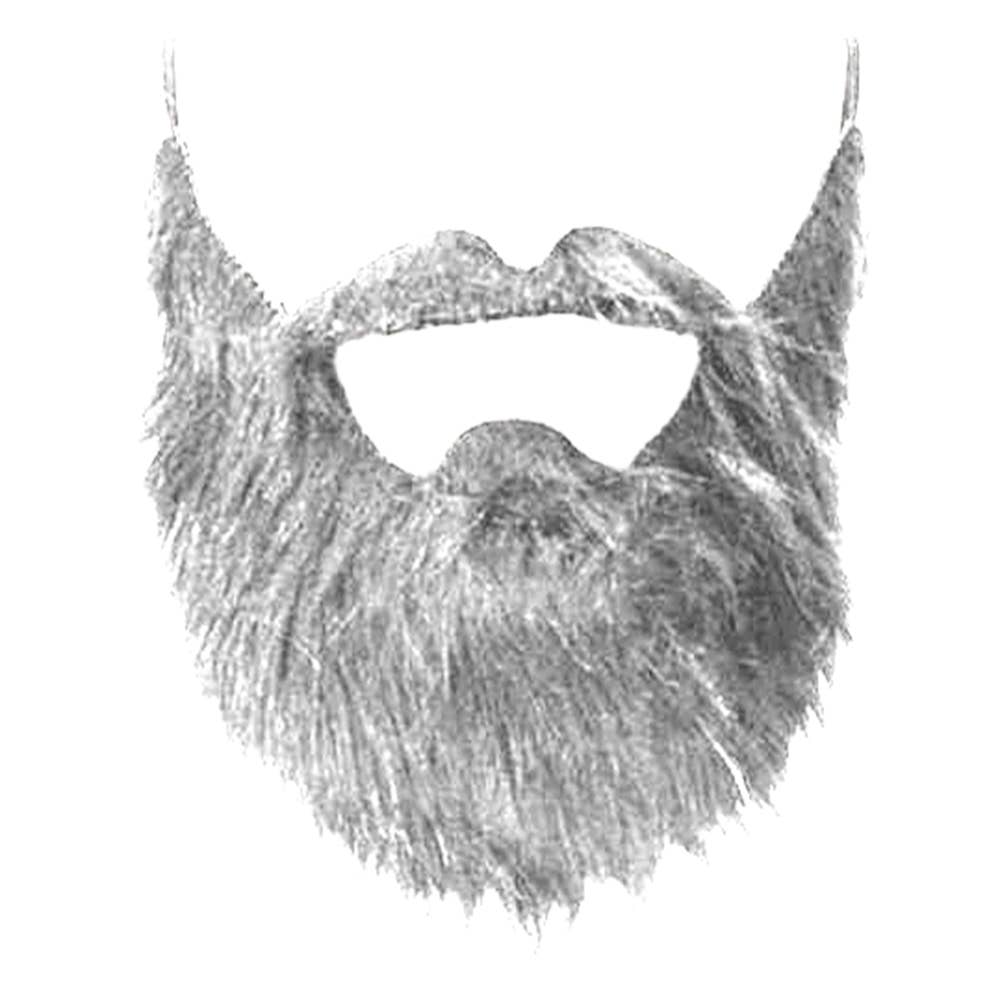 10'' Beard with Mustache - Adults