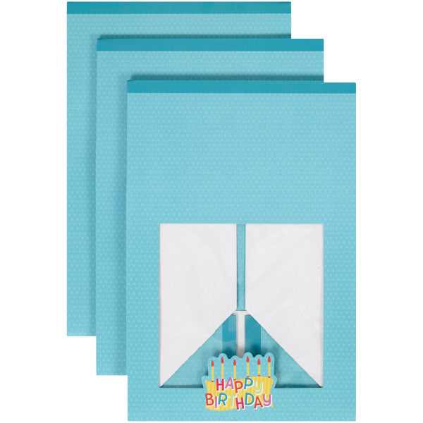 Wilton Happy Birthday Cupcake Boxes, 3-Count