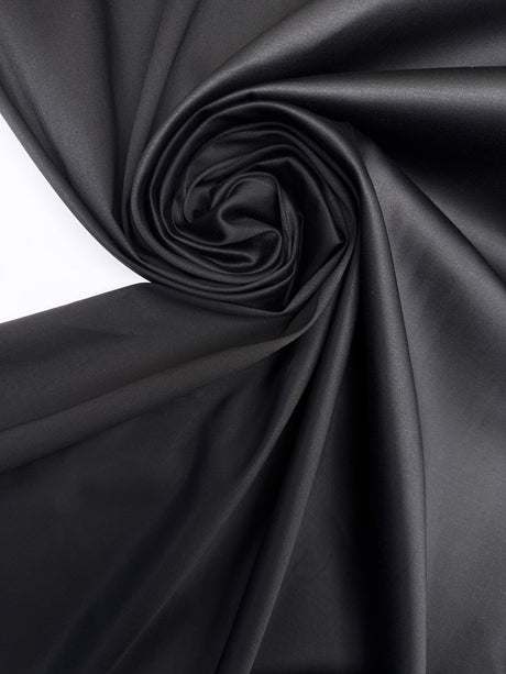 Cotton Viscose Elastane Woven Black