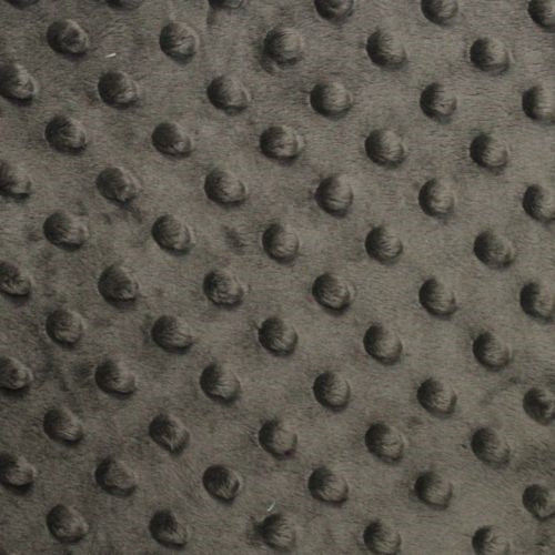 Minky Dimple Dot Faux Fur Fabric - 100 Percent Polyester, Embossed Dimple Dot, 60" Width (1 Yard)