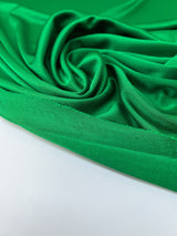 Polyester Elastane Knitted Fabric Green