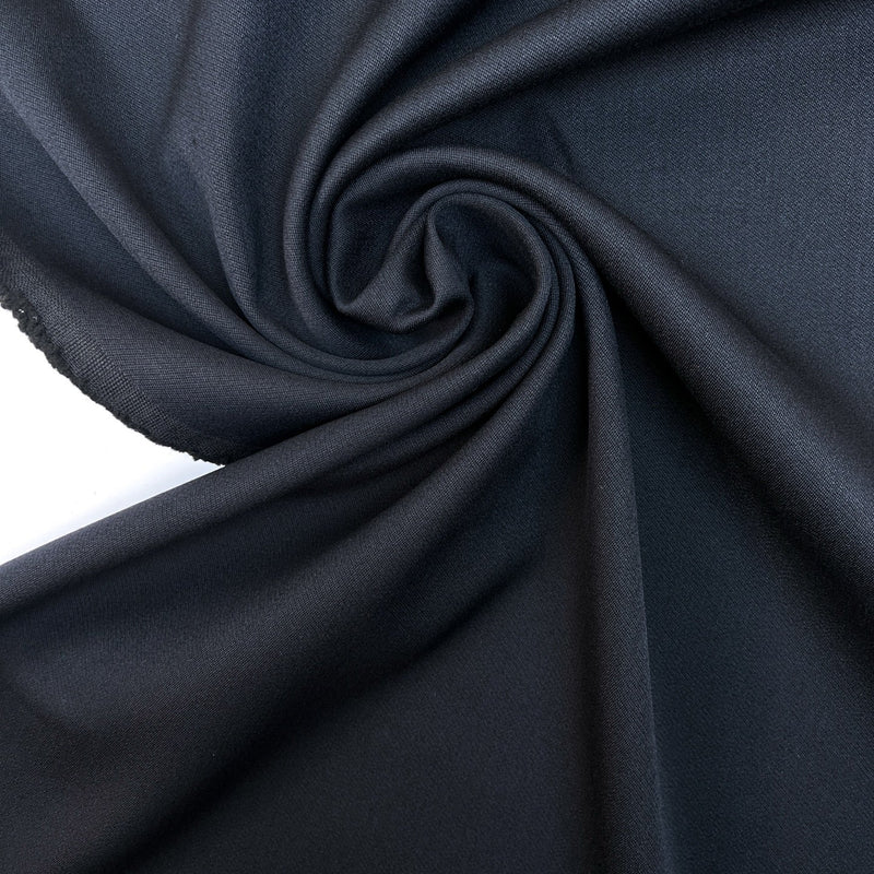 Blue Wool Twill Suit Fabric