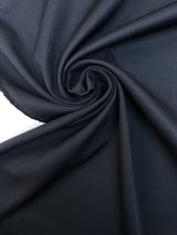 Blue Wool Twill Suit Fabric