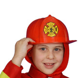 Red Fire Helmet Costume