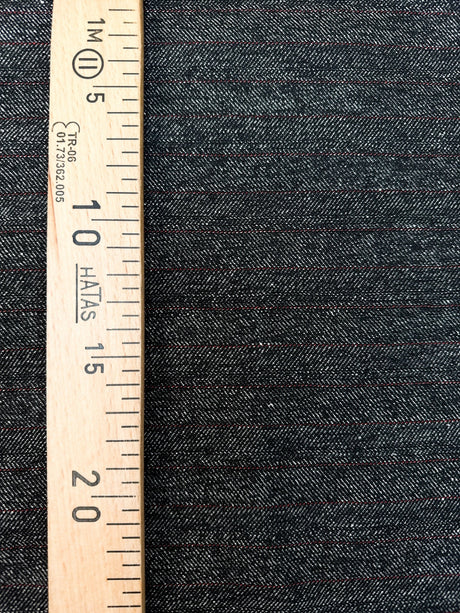 Wool Tweed Suit Fabric Melange White Gray Black