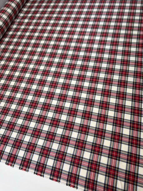 Cotton Tweed Checked Multicolour