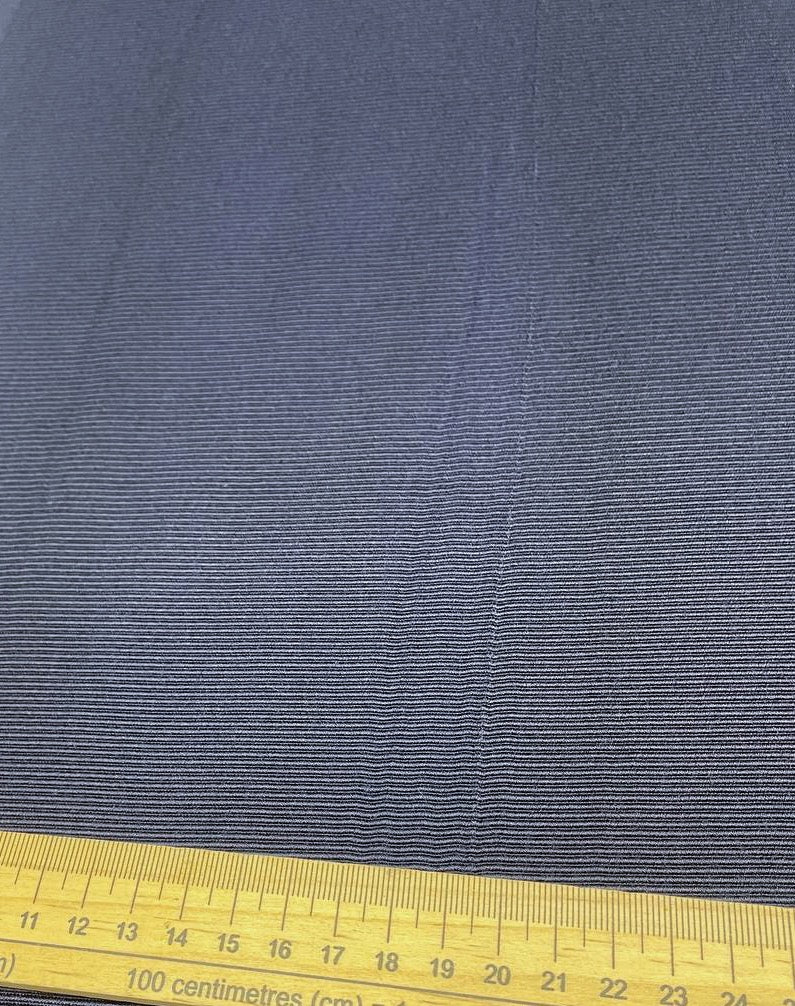 Italian Purple Blue Wool Suit Fabric